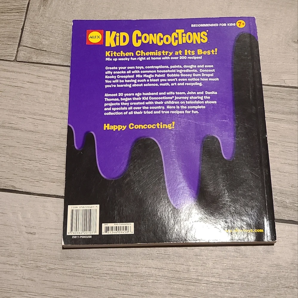 🐣 Alex Kid Concotions book🧋